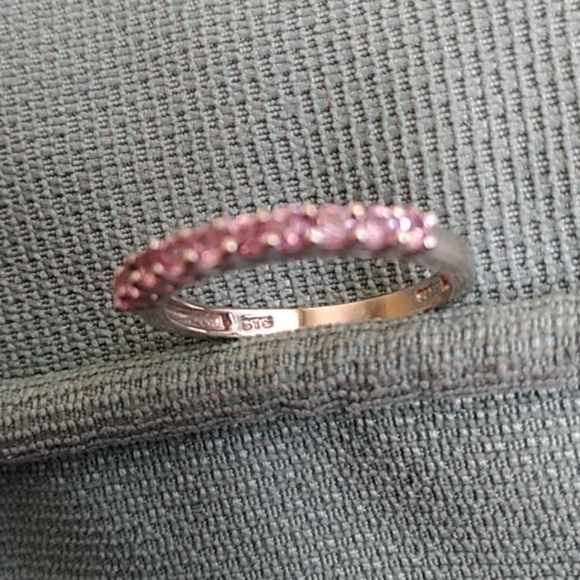 MADAGASCAR PINK SAPPHIRE RING - Picture 4 of 8